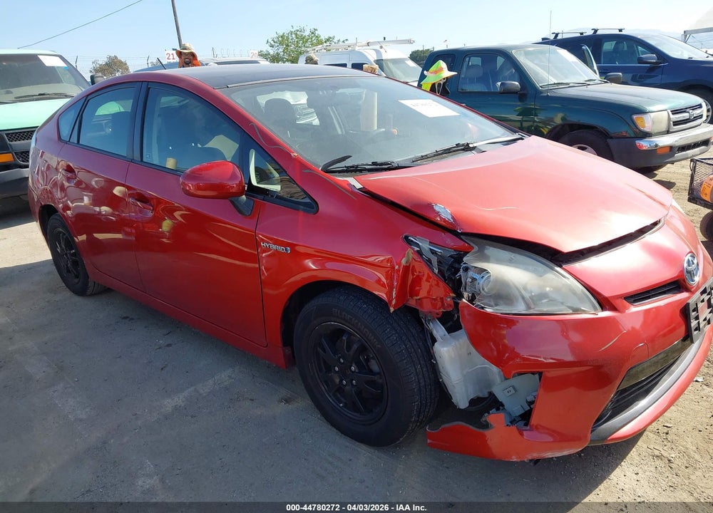 2013 TOYOTA PRIUS THREE VIN: JTDKN3DU6D1717351