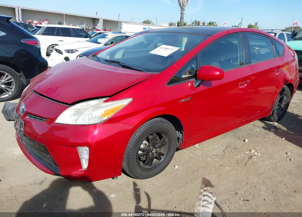 2013 TOYOTA PRIUS THREE VIN: JTDKN3DU6D1717351