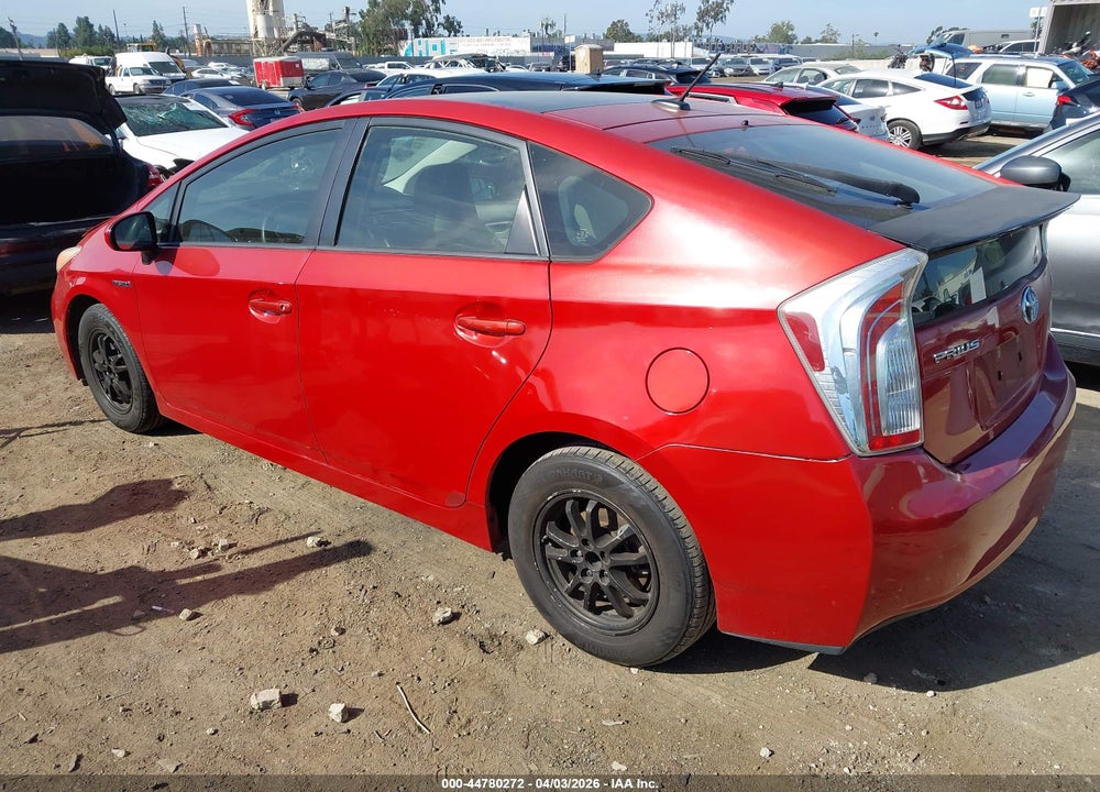 2013 TOYOTA PRIUS THREE VIN: JTDKN3DU6D1717351