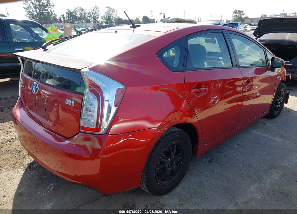 2013 TOYOTA PRIUS THREE VIN: JTDKN3DU6D1717351