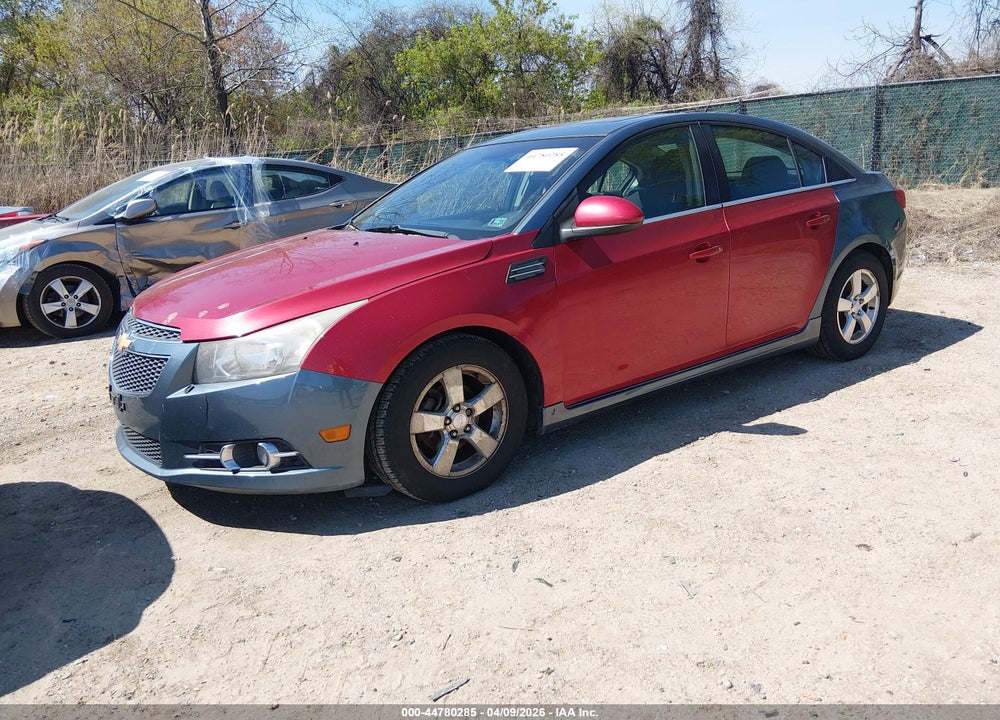 2012 CHEVROLET CRUZE 1LT VIN: 1G1PF5SC9C7241223
