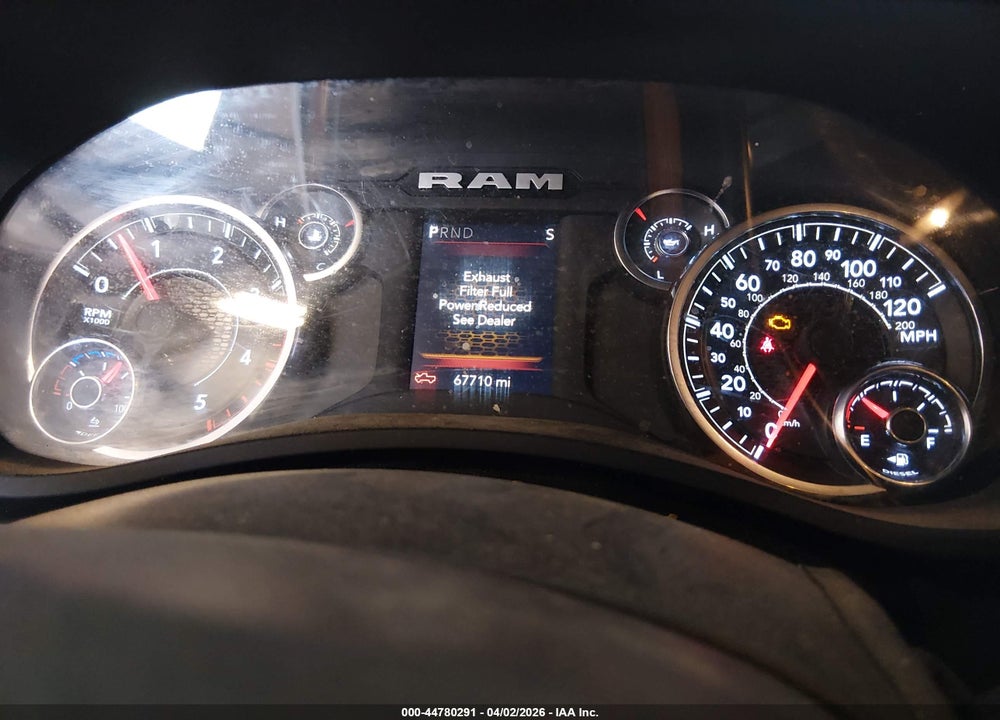2024 RAM 2500 BIG HORN  4X4 6'4 BOX VIN: 3C6UR5DL6RG340407
