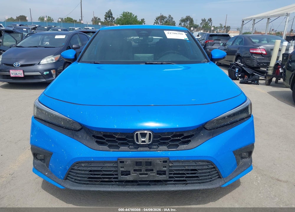 2022 HONDA CIVIC SPORT TOURING VIN: 19XFL1H82NE002574