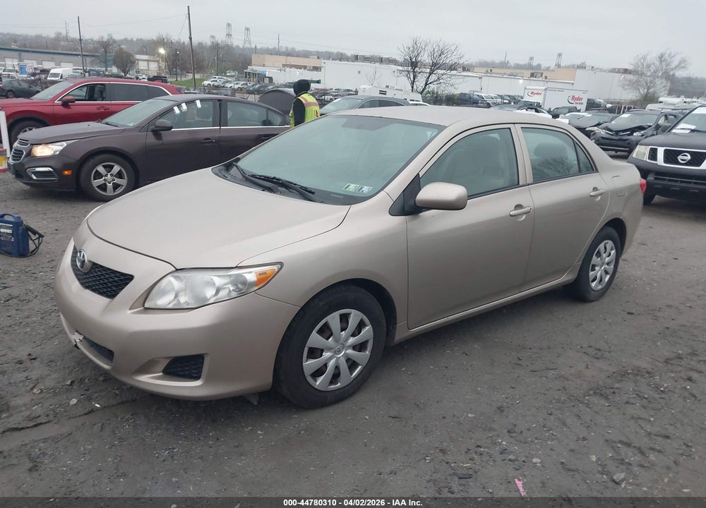 2009 TOYOTA COROLLA LE VIN: 2T1BU40E39C182957