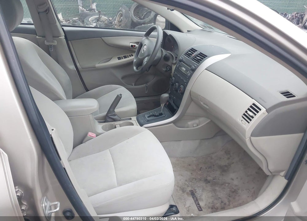 2009 TOYOTA COROLLA LE VIN: 2T1BU40E39C182957