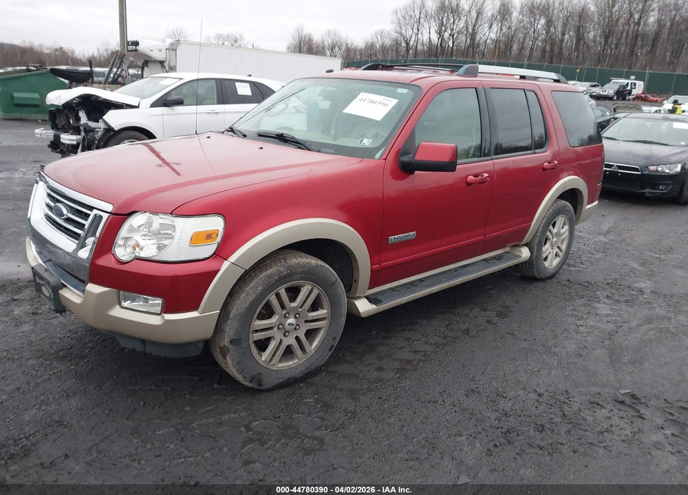 2007 FORD EXPLORER EDDIE BAUER VIN: 1FMEU74E67UB02510