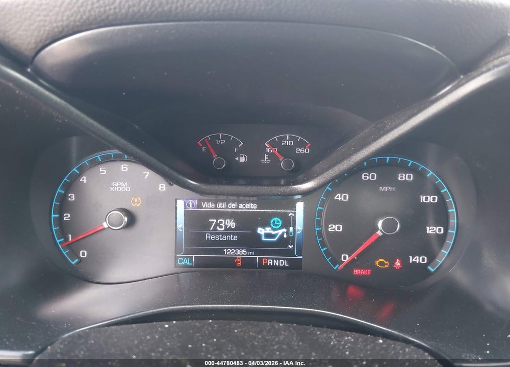 2018 CHEVROLET COLORADO LT VIN: 1GCGSCEN4J1257298