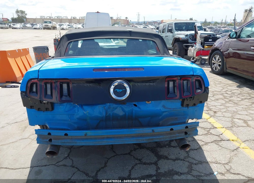 2013 FORD MUSTANG V6 VIN: 1ZVBP8EM9D5234366