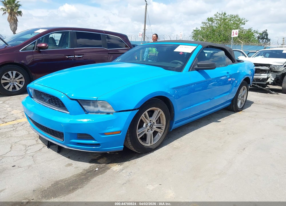 2013 FORD MUSTANG V6 VIN: 1ZVBP8EM9D5234366