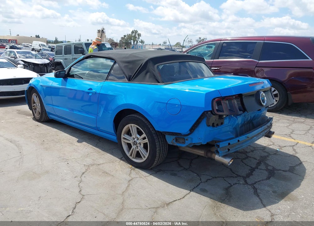 2013 FORD MUSTANG V6 VIN: 1ZVBP8EM9D5234366