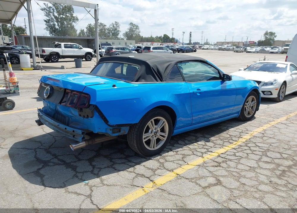 2013 FORD MUSTANG V6 VIN: 1ZVBP8EM9D5234366