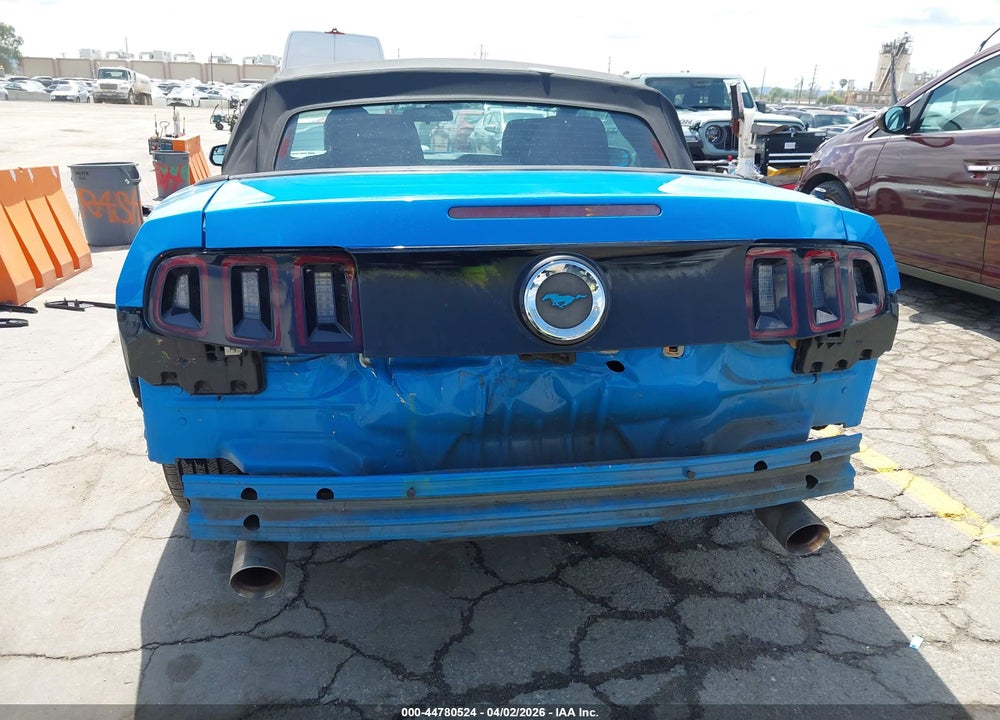 2013 FORD MUSTANG V6 VIN: 1ZVBP8EM9D5234366