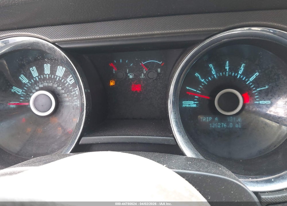 2013 FORD MUSTANG V6 VIN: 1ZVBP8EM9D5234366