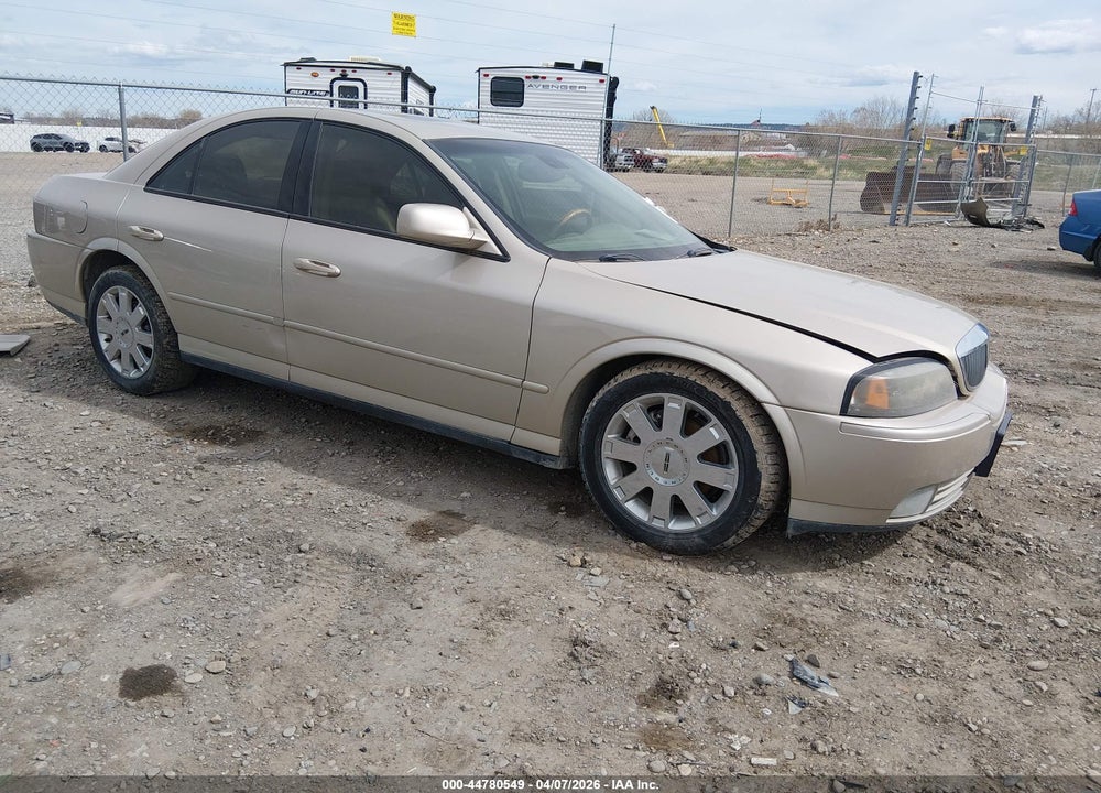 2004 LINCOLN LS V8 VIN: 1LNHM87A04Y621648