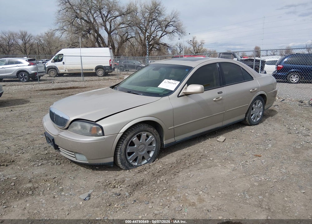 2004 LINCOLN LS V8 VIN: 1LNHM87A04Y621648