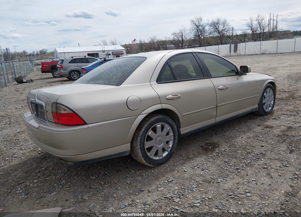 2004 LINCOLN LS V8 VIN: 1LNHM87A04Y621648