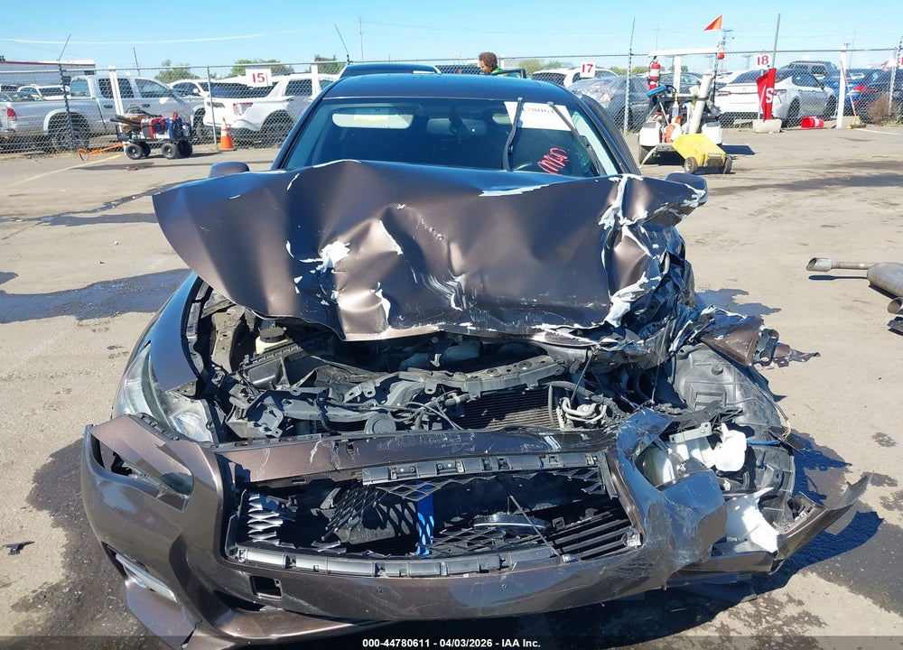 2015 INFINITI Q50 PREMIUM VIN: JN1BV7AP1FM356217