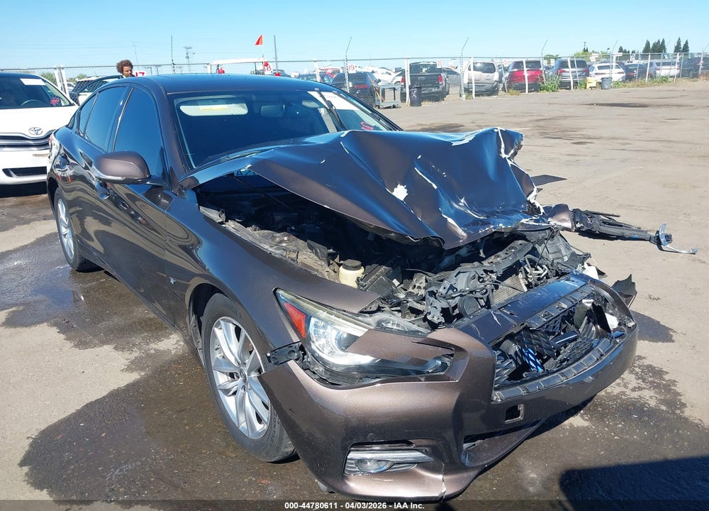 2015 INFINITI Q50 PREMIUM VIN: JN1BV7AP1FM356217