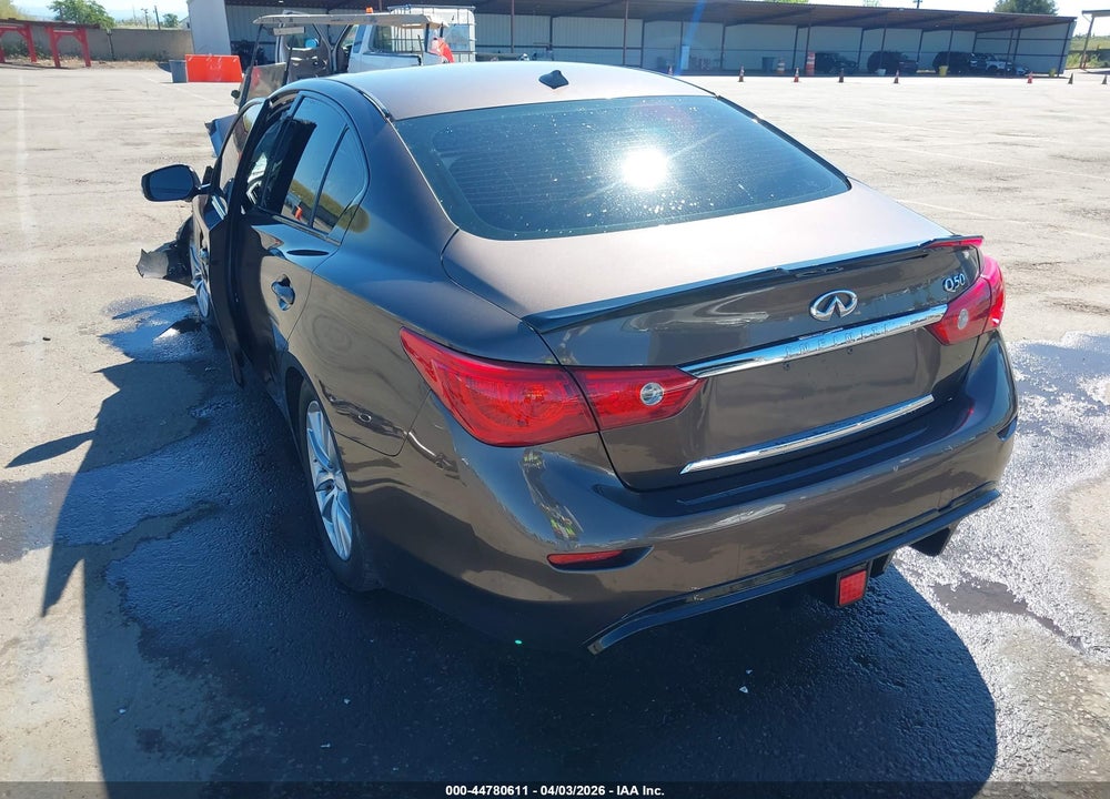 2015 INFINITI Q50 PREMIUM VIN: JN1BV7AP1FM356217