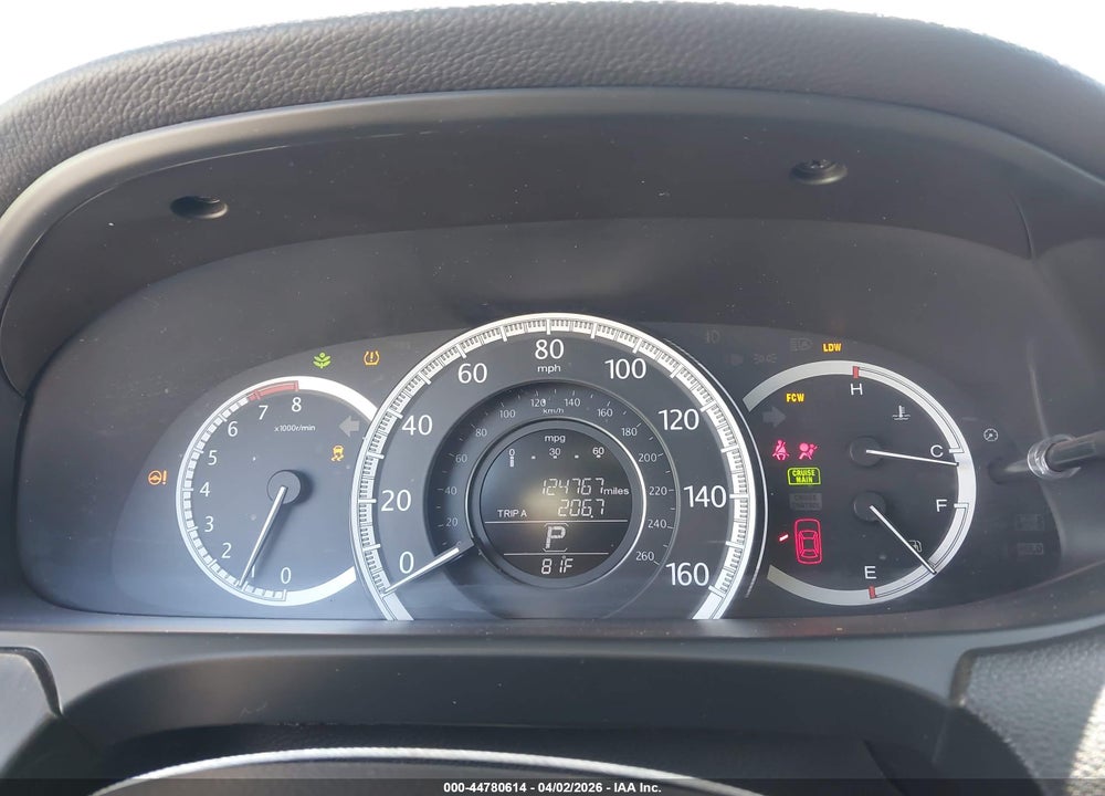 2014 HONDA ACCORD EX-L V-6 VIN: 1HGCR3F83EA013345