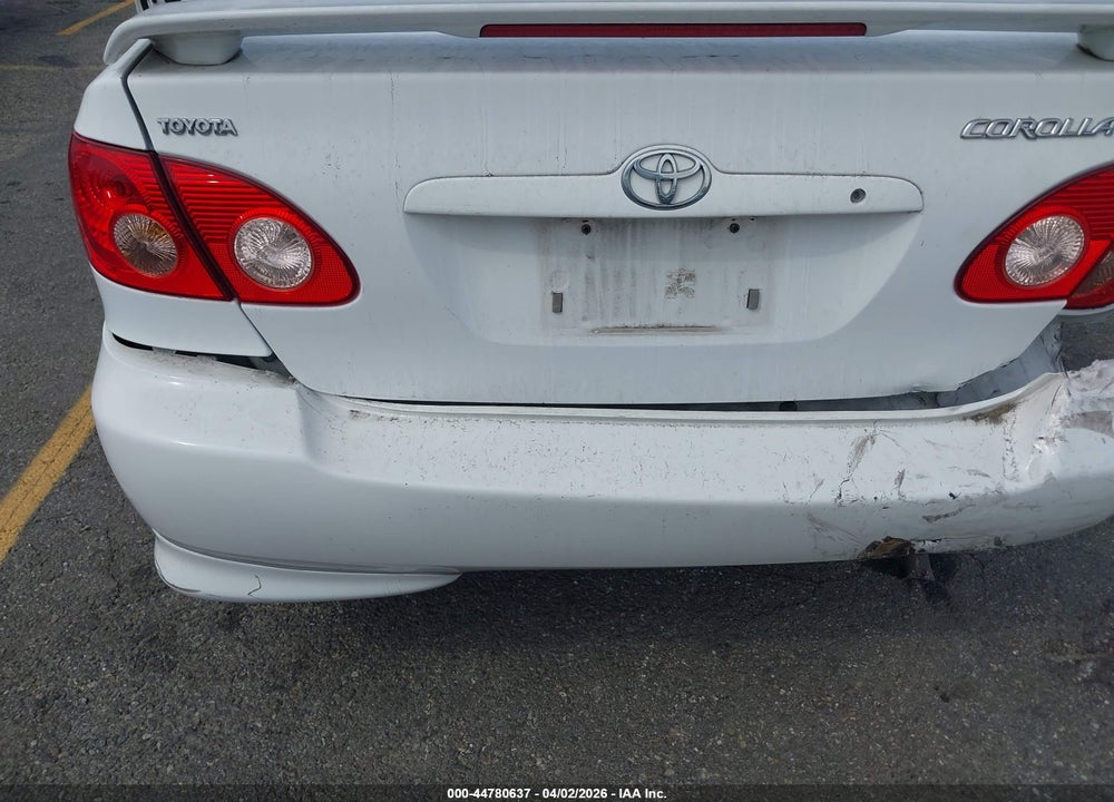 2005 TOYOTA COROLLA S VIN: 1NXBR32E75Z555676