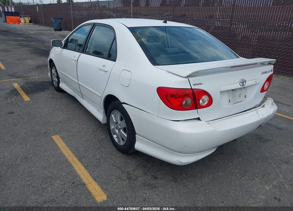 2005 TOYOTA COROLLA S VIN: 1NXBR32E75Z555676