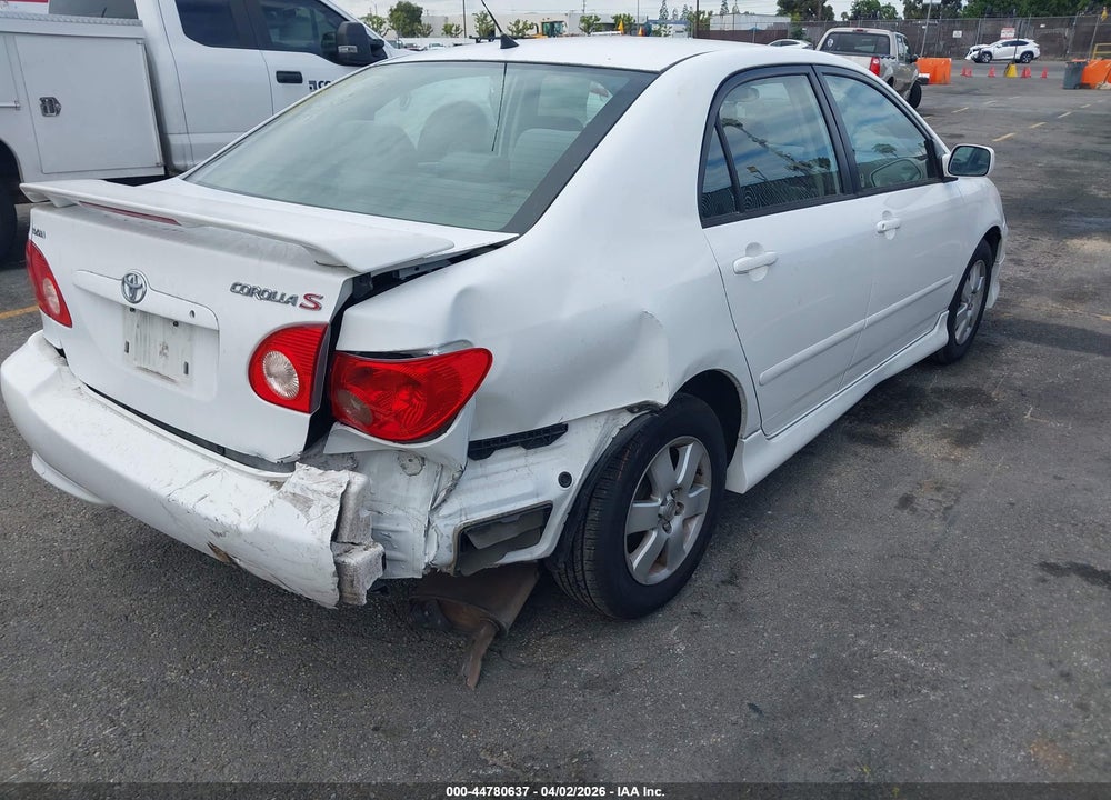 2005 TOYOTA COROLLA S VIN: 1NXBR32E75Z555676