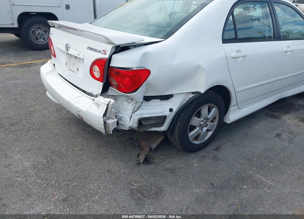 2005 TOYOTA COROLLA S VIN: 1NXBR32E75Z555676