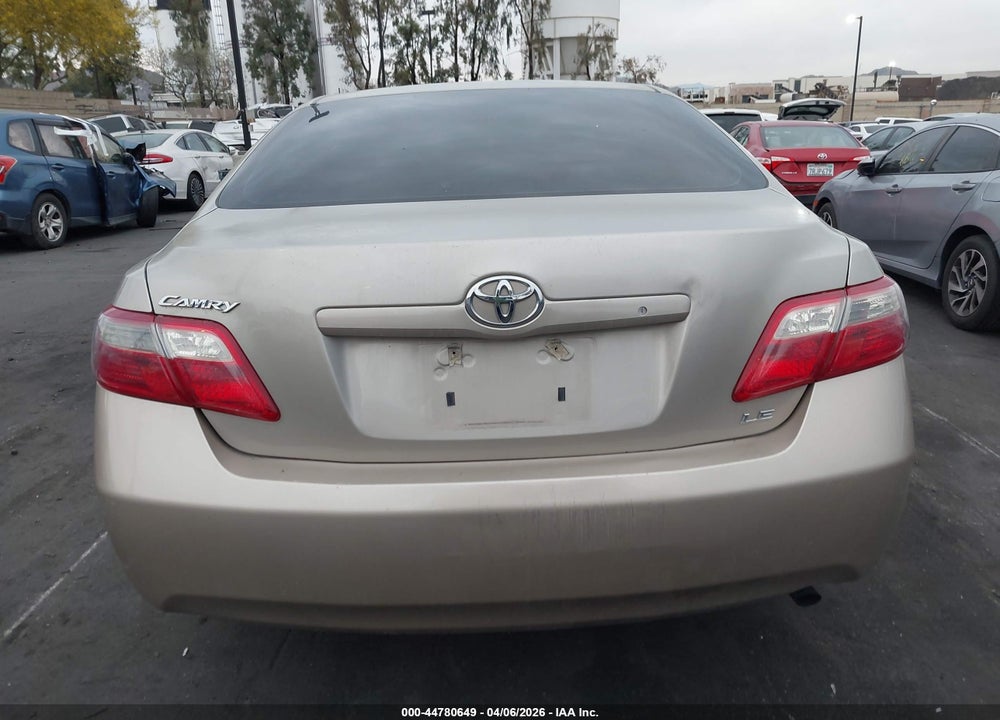 2007 TOYOTA CAMRY LE VIN: 4T1BE46K97U608432