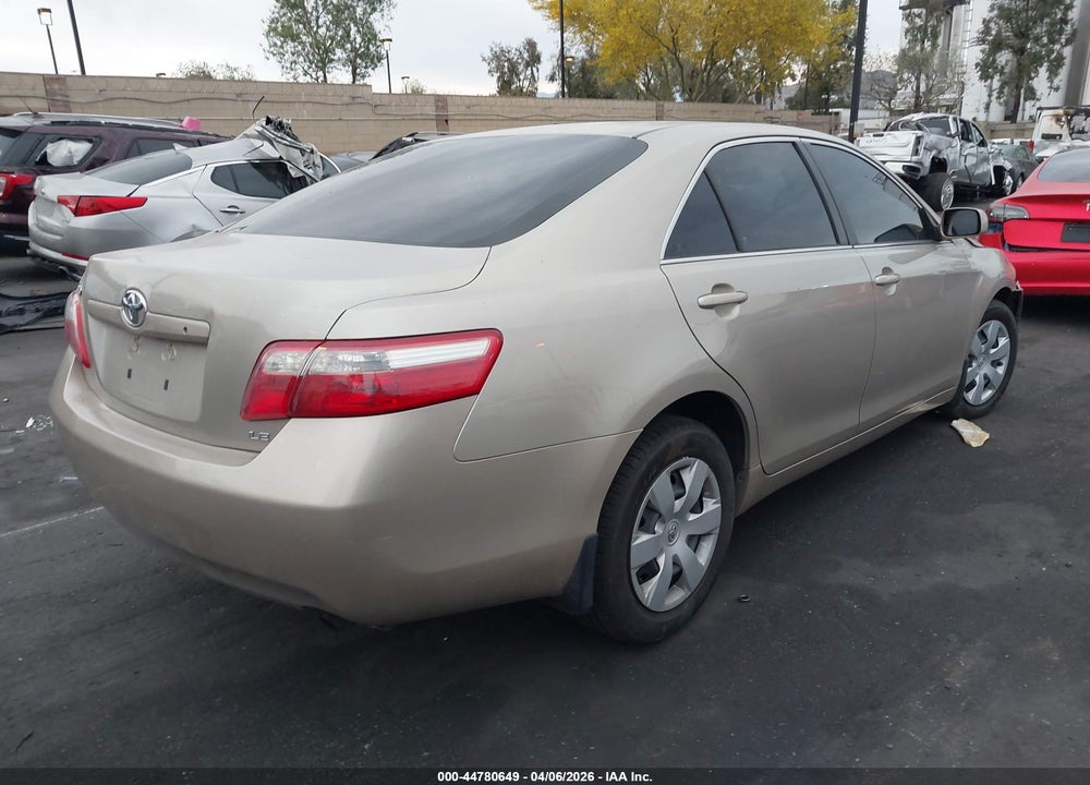 2007 TOYOTA CAMRY LE VIN: 4T1BE46K97U608432