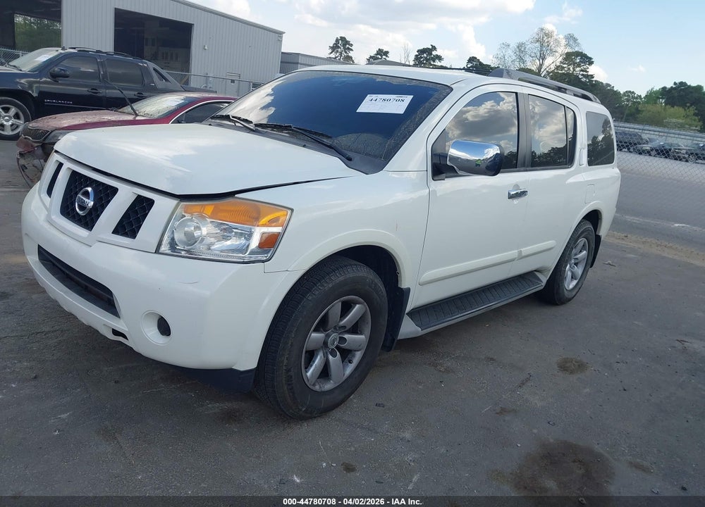 2011 NISSAN ARMADA SV VIN: 5N1BA0NDXBN607879