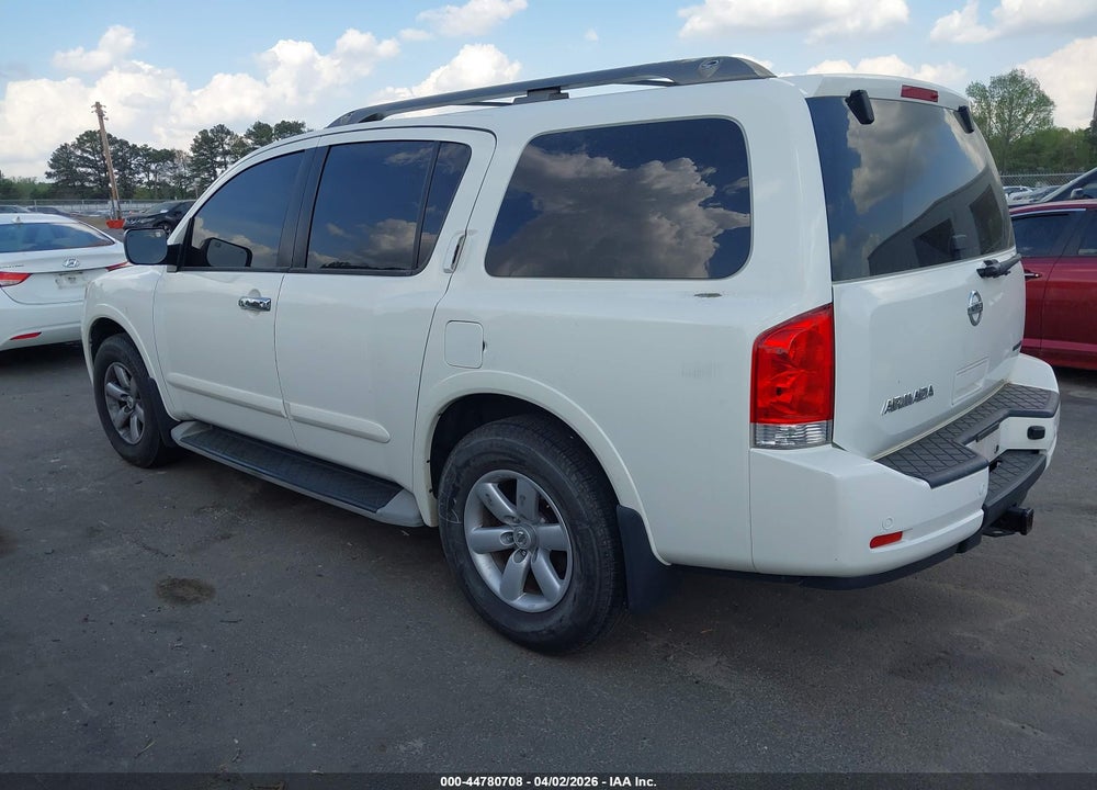 2011 NISSAN ARMADA SV VIN: 5N1BA0NDXBN607879