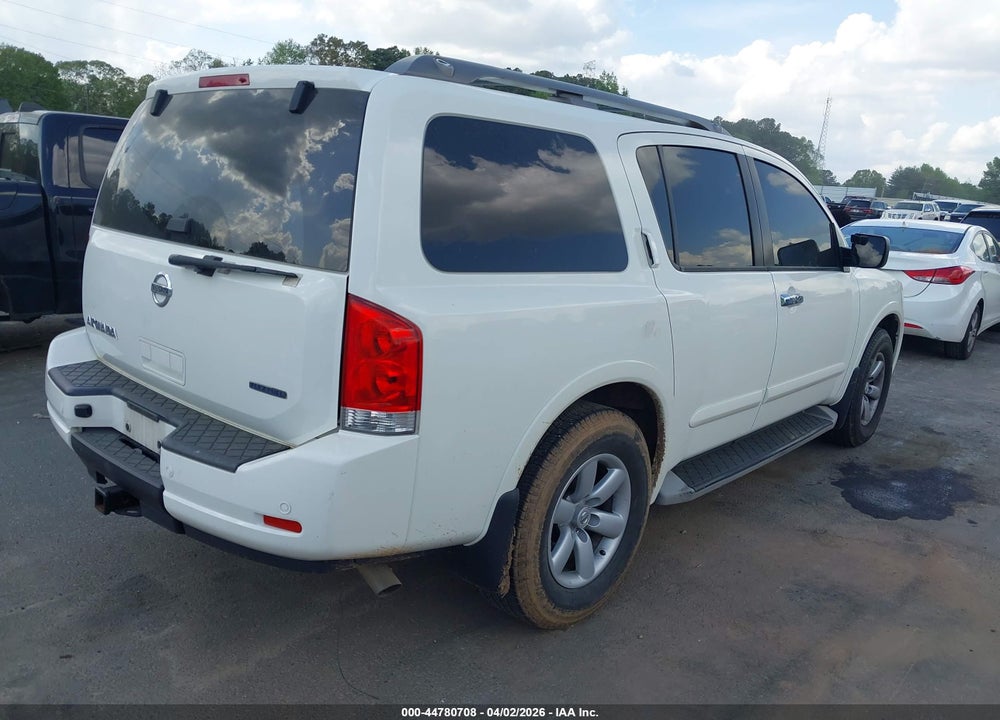 2011 NISSAN ARMADA SV VIN: 5N1BA0NDXBN607879