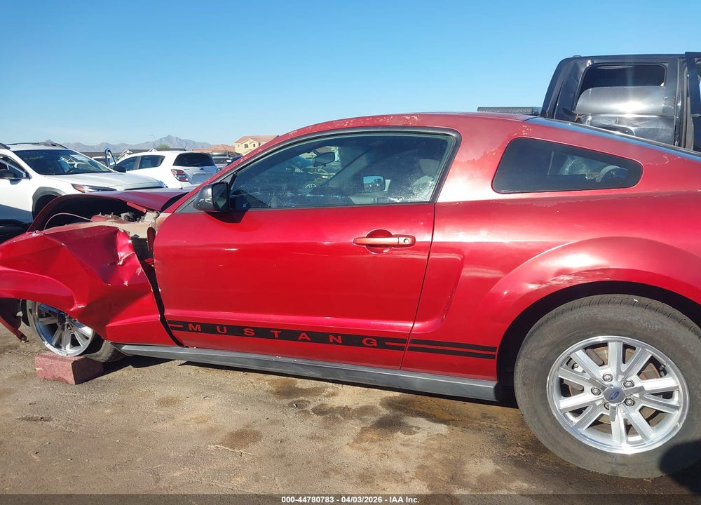 2006 FORD MUSTANG V6 VIN: 1ZVFT80N365256539