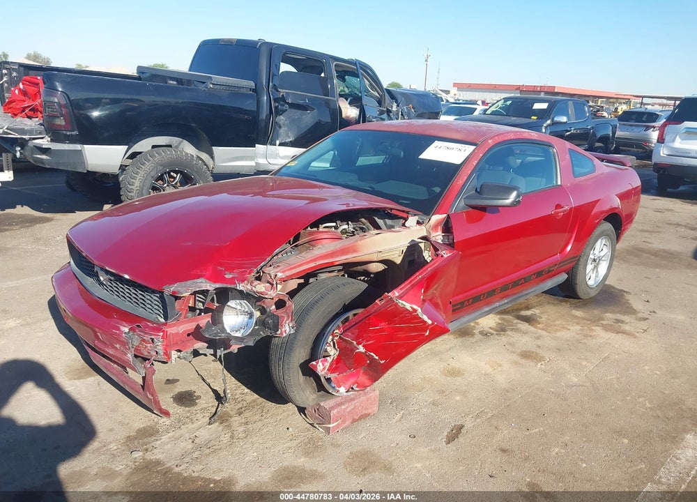 2006 FORD MUSTANG V6 VIN: 1ZVFT80N365256539