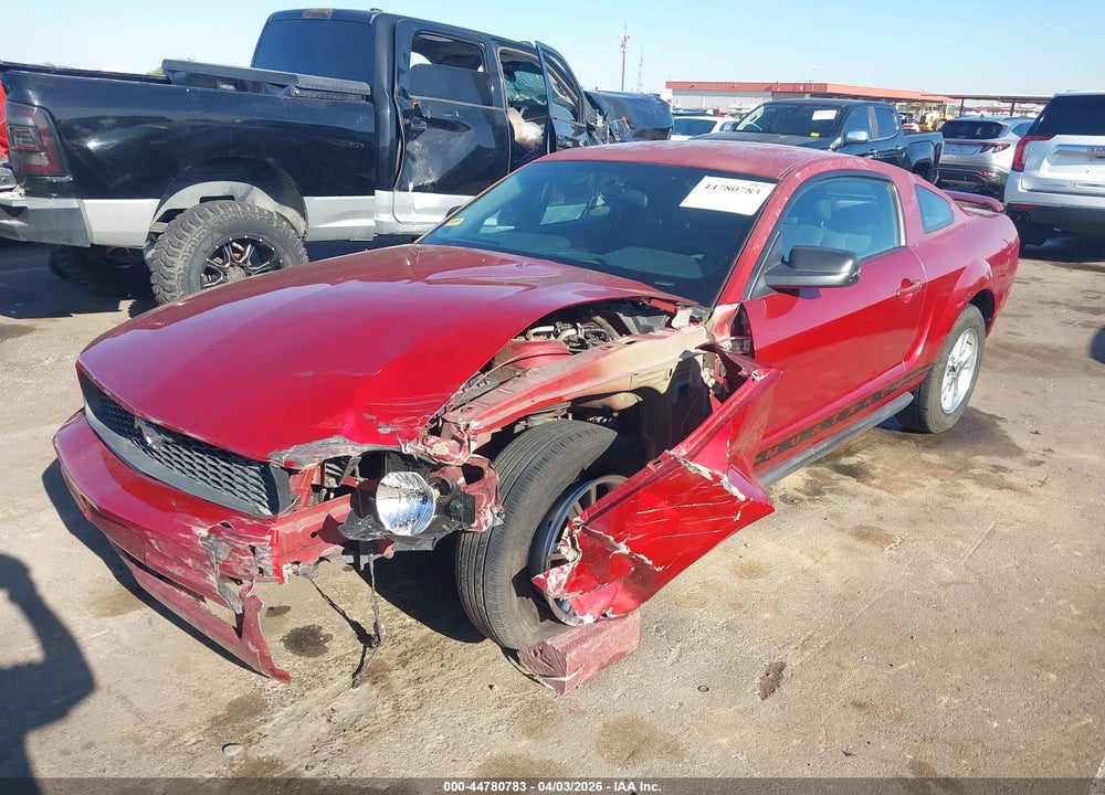 2006 FORD MUSTANG V6 VIN: 1ZVFT80N365256539