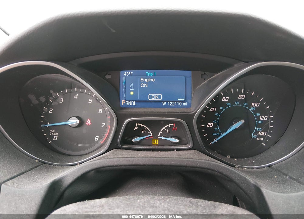 2014 FORD FOCUS SE VIN: 1FADP3F22EL311318