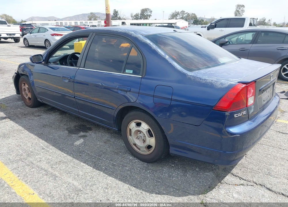 2005 HONDA CIVIC HYBRID VIN: JHMES96635S014789