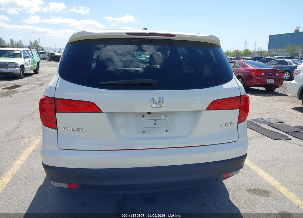 2017 HONDA PILOT EX-L VIN: 5FNYF6H5XHB044749