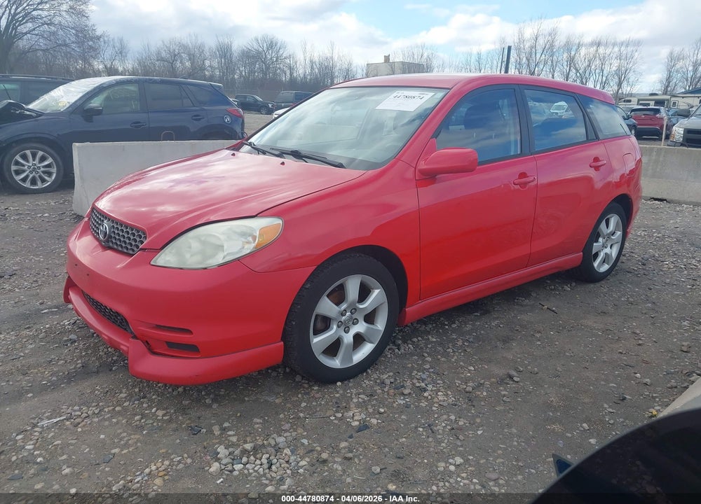 2004 TOYOTA MATRIX XR VIN: 2T1KR38E34C288835