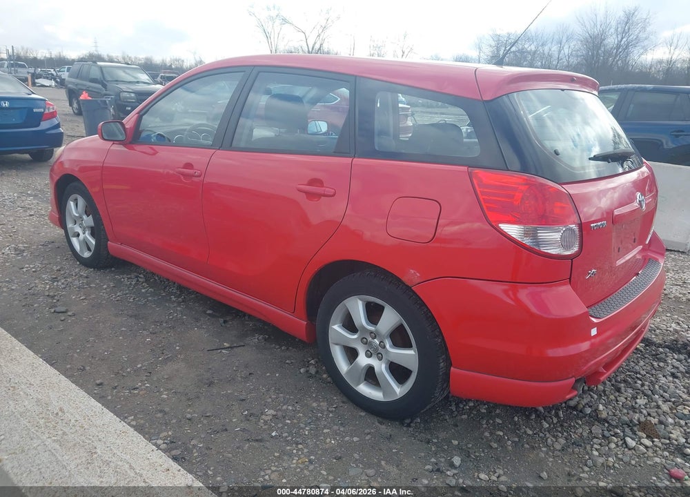 2004 TOYOTA MATRIX XR VIN: 2T1KR38E34C288835