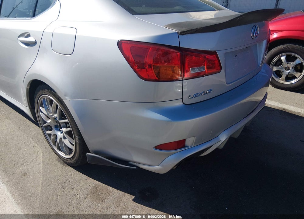 2008 LEXUS IS 350 VIN: JTHBE262782013843