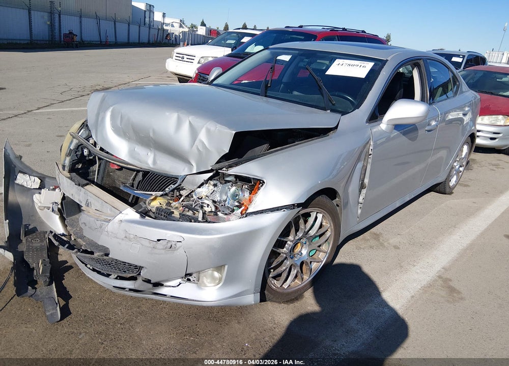 2008 LEXUS IS 350 VIN: JTHBE262782013843
