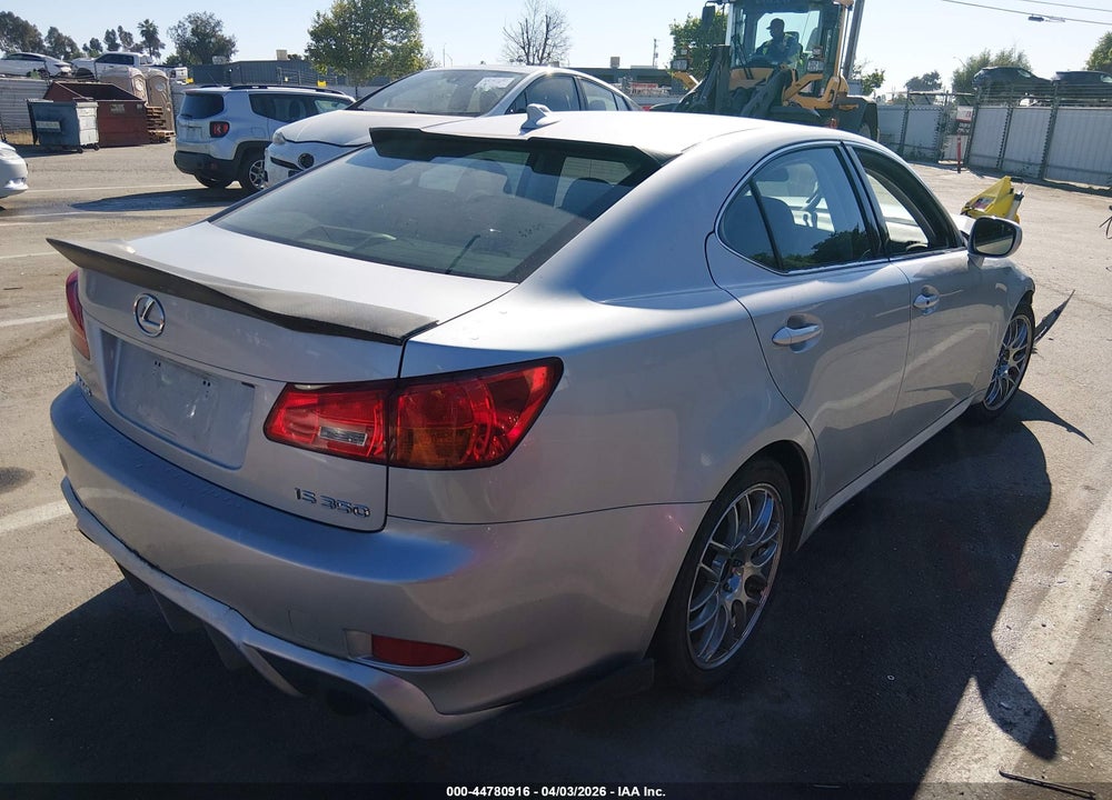 2008 LEXUS IS 350 VIN: JTHBE262782013843