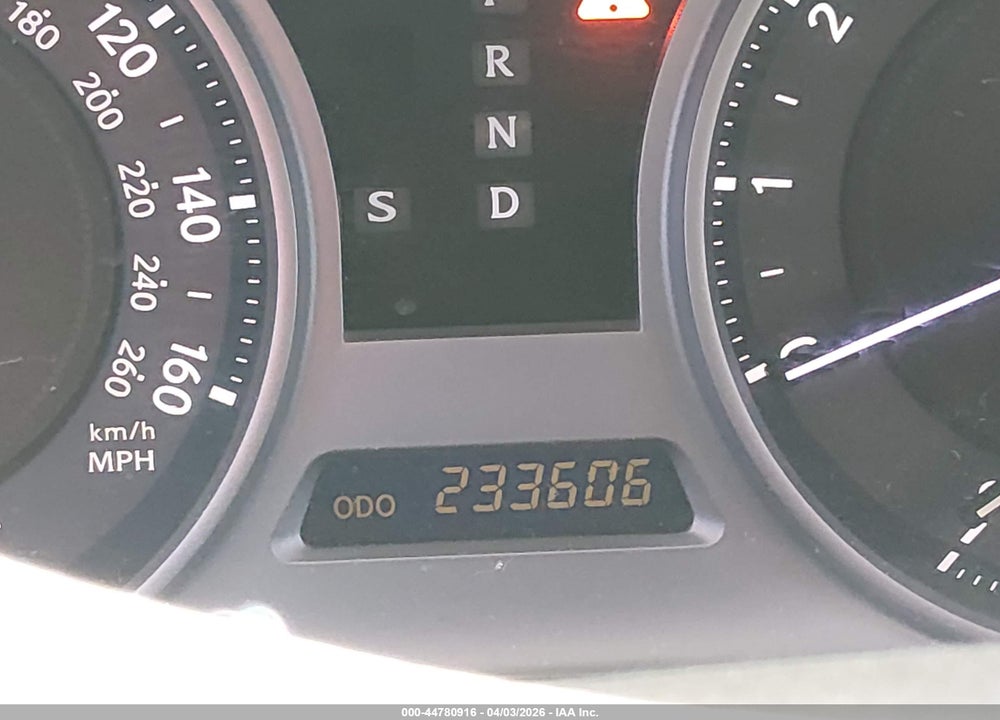 2008 LEXUS IS 350 VIN: JTHBE262782013843