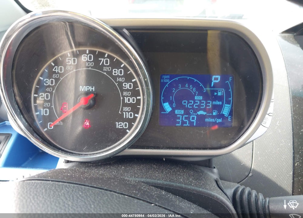 2014 CHEVROLET SPARK 1LT AUTO VIN: KL8CD6S92EC453986