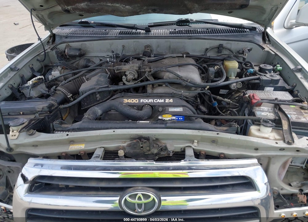 2000 TOYOTA 4RUNNER SR5 V6 VIN: JT3HN86RXY0293737
