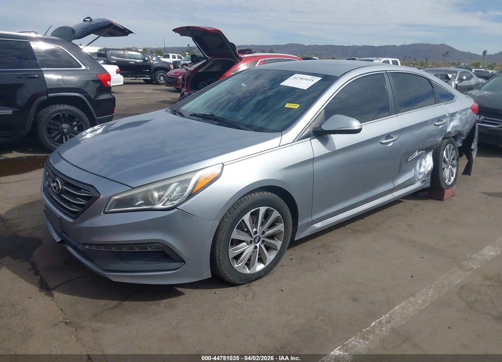2015 HYUNDAI SONATA SPORT VIN: 5NPE34AF1FH054247