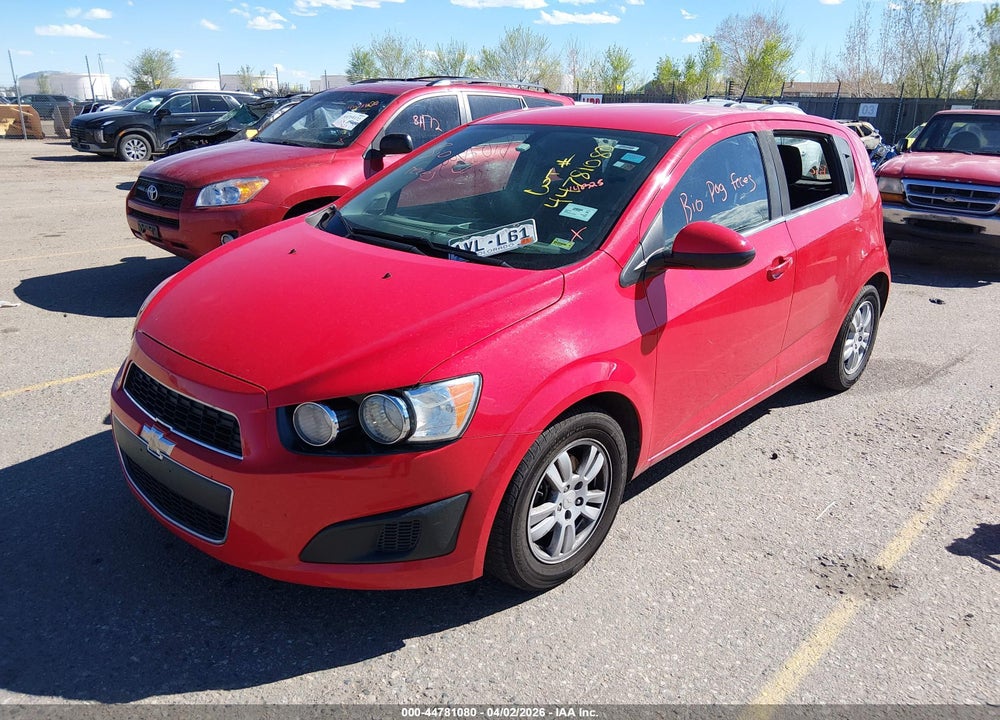 2015 CHEVROLET SONIC LT AUTO VIN: 1G1JC6SH4F4104521