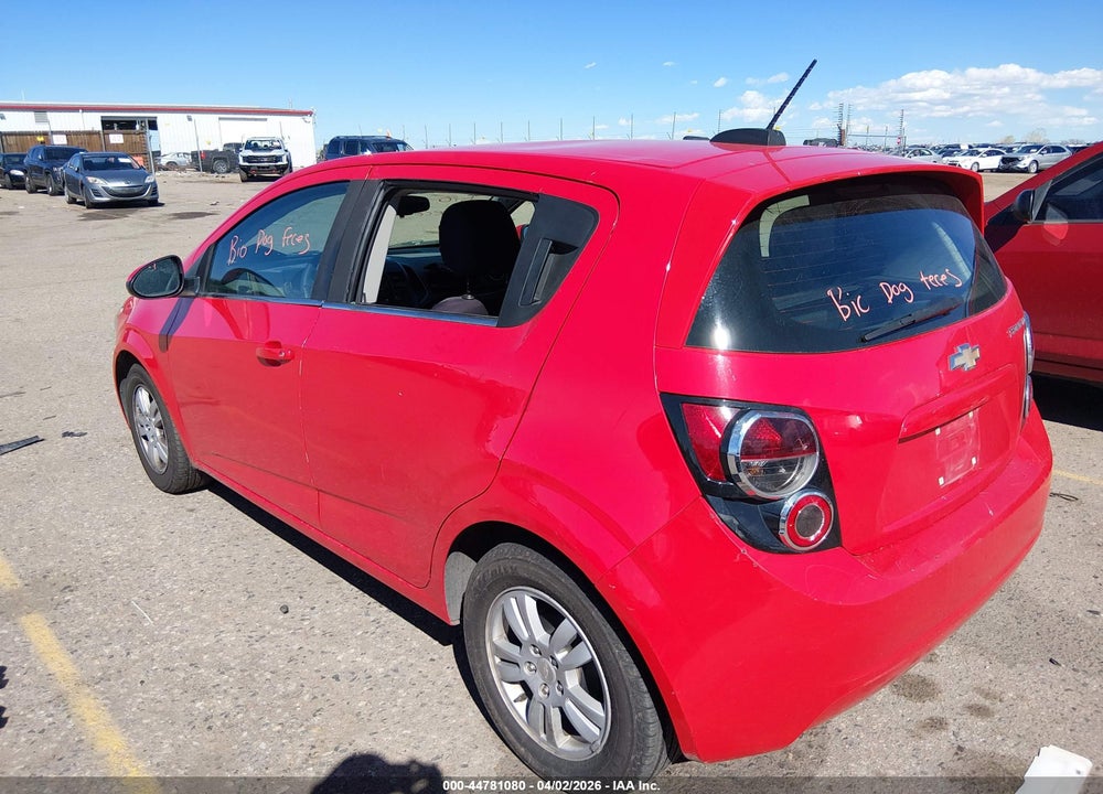 2015 CHEVROLET SONIC LT AUTO VIN: 1G1JC6SH4F4104521
